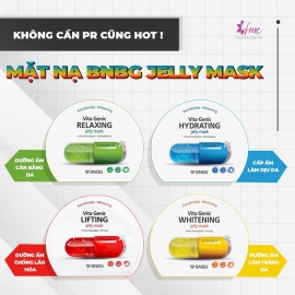 Top 4 loại mặt nạ BNBG JELLY MASK dưỡng da thiếu sức sống [full hộp]